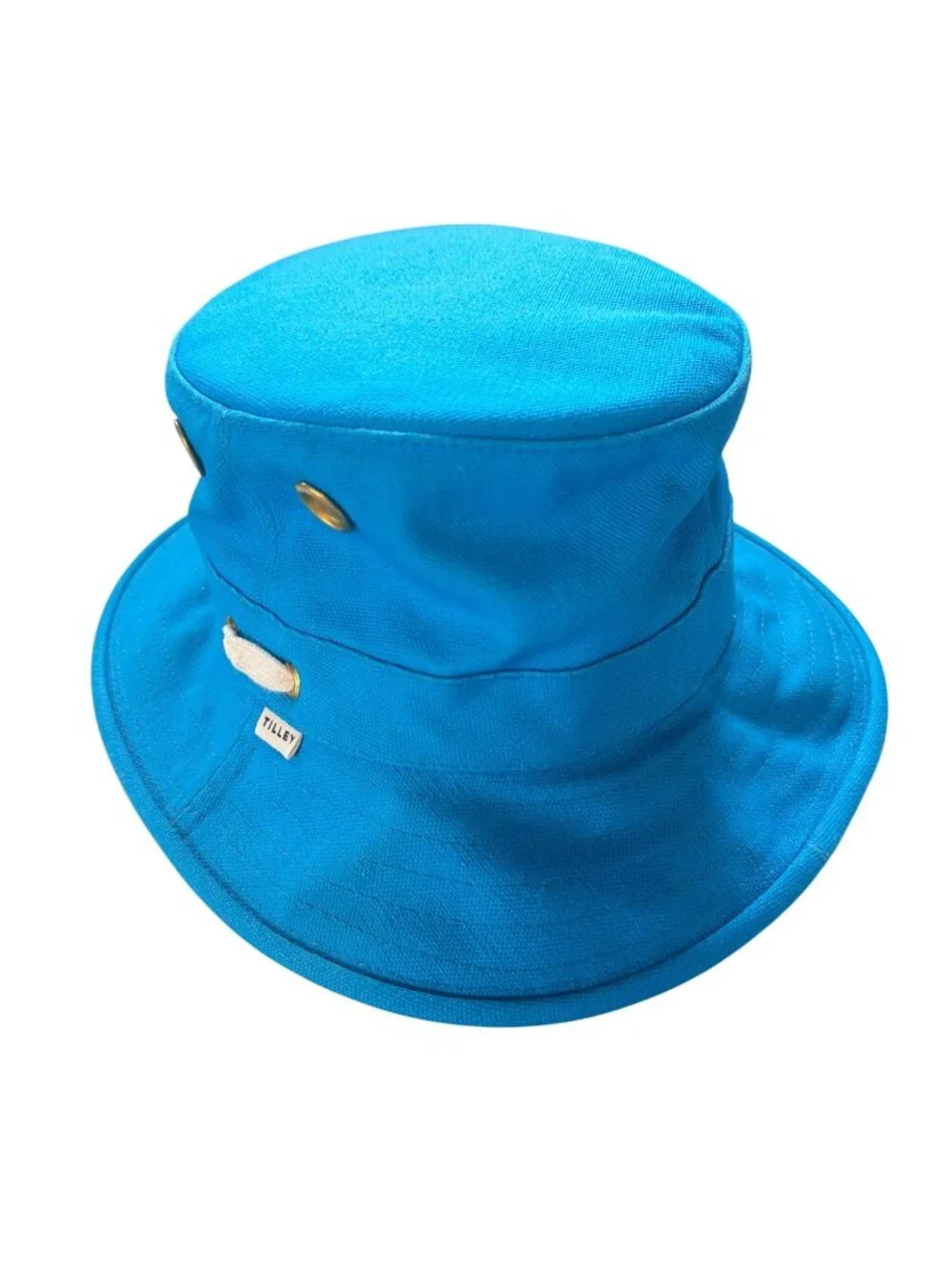 New Tilley T1 Iconic Bucket Hat Medium 7 1/4 Bright Blue Unisex MSRP$109